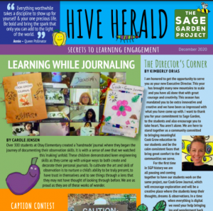 SAGE Garden Project Newsletter